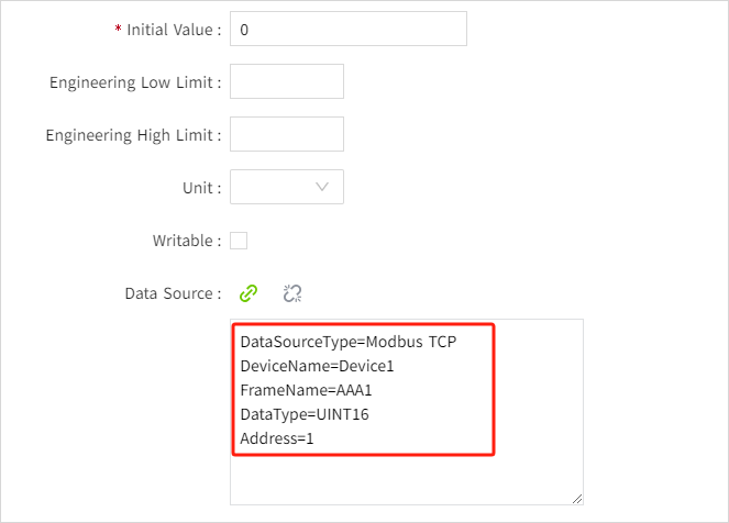 I/O Tag Binding Data Source - VC Hub User Manual
